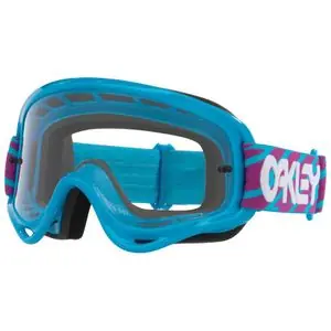 Heti Saatavilla Oakley O Frame MX BLUE BOLTS 2026 Cross-maski - Väritön