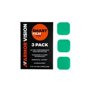 Uusi Kokoelma Armor Vision Pack x3 films universels Hydrophobe Go Pro 27MM Hydrofobinen kalvo