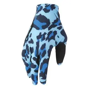 Turvallinen Maksu Thor SPORT CHEETAH 2025 Cross-käsineet - Sininen / Sininen