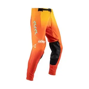 Loppuunmyynti Leatt 5.5 I.K.S 2026 Cross-housut - Oranssi / Valkoinen