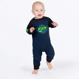 Bestseller FXR ENFANT RACE DIVISION ONESIE 25 2025 Runko - Sininen / Vihreä