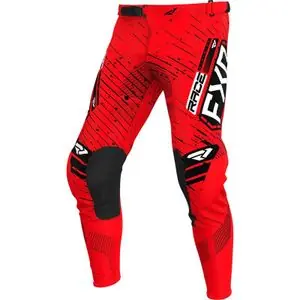 Rajoitettu Tarjous FXR PODIUM MX 25 2026 Cross-housut - Punainen / Musta