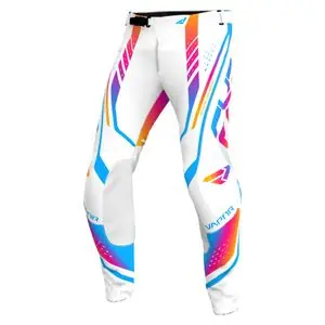Alkuperäinen FXR VAPOR AIR 2024 Cross-housut - Valkoinen / Monivärinen