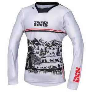 Tukkuhinta IXS Trigger 3.0 2023 Cross-paita - Valkoinen / Punainen