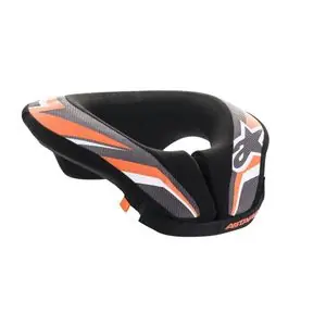 Alpinestars SEQUENCE NECK ROLL LAPSI Kaulansuoja - Musta / Oranssi Tukkuhinta