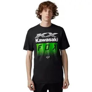 Fox KAWI Lyhythihainen T-paita - Musta Halpa