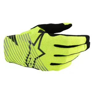 Alpinestars RADAR PRO 2025 Cross-käsineet - Musta / Keltainen Uutuus
