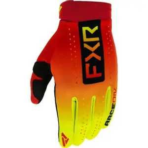 Alennettu Hinta FXR REFLEX RED/INFERNO 2022 Cross-käsineet - Punainen