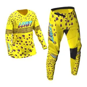 Asiakkaiden Suosikki Leatt 3.5 RIDE KIT MAILLOT+PANTALON JUNIOR Cross-varusteet - Keltainen