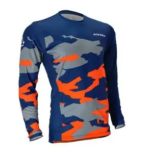 Acerbis ENDURO X-DURO WINTER 2024 Enduro-paita - Sininen / Oranssi Uusi Malli