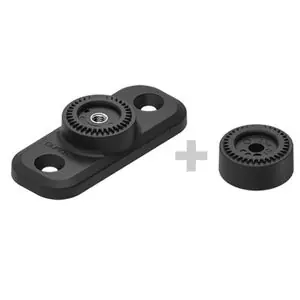 Osta Tänään Quad Lock QLP-360-F2H tasainen suorakulmio 2 reikää Universal Älypuhelintuki - Musta