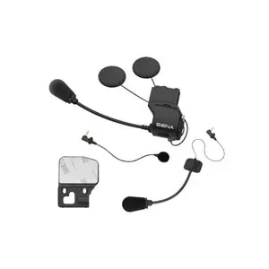 Alkuperäinen Sena Microphone set, korvatulpat 20S EVO/30K/50S varten Intercom-sarja - Musta