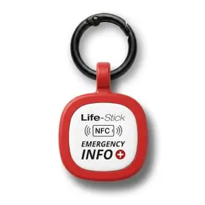 Heti Saatavilla LIFESTICK KUMPPANI Badge - Punainen