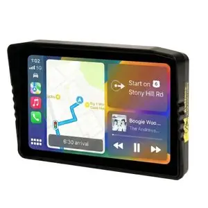 Aito Motoblouz kosketusnäyttö yhteensopiva Carplay®/Android Auto™ 6.2" Moto IP67 Liitetty näyttö - Musta