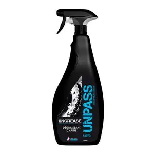 Unpass Ungrease ketjuöljyn puhdistusaine 750ml Universal Ketjujen puhdistusaine Pakollinen (Must-Have)