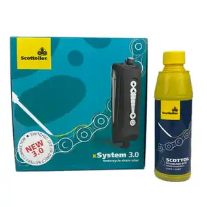 Halpa Hinta Scottoiler elektroniikka xSystem 3.0 + sininen standardi 250ml Universal Ketjuöljy
