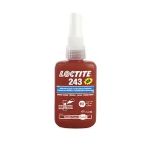 Loctite Keskivahvuinen kierreliima 243 - pullo 24ml Universal Kierrejarru Edullinen