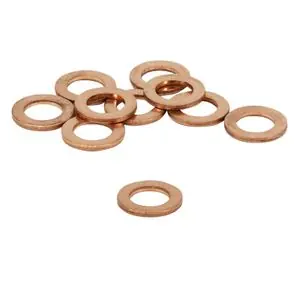 Tarjous Artein RONDELLE COPPER WASHERS CUIVRE PLAT DIAM 8x14 1,50 mm BLISTER 10 PIECES PRO SERIES Universal Öljytyhjennysliitin