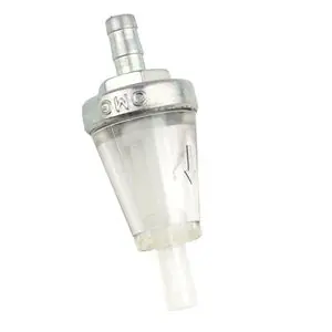 OMG CONIQUE ACIER DIAM 6 mm TRANSPARENT - ARGENT Universal Bensiini suodatin Tarjoushinta