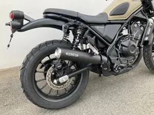 Miller Exhaust Musta Standard-pää VaimentinHONDA 500 CL 500 - 2025 Tilaa Nyt