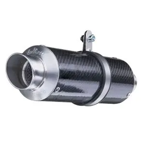Pakollinen (Must-Have) Leo Vince GP Corsa Ø 54 mm universel Universal Vaimentin - Harmaa