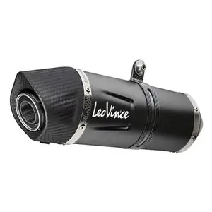 Edullinen Leo Vince Nero inox hiilikuitupää Koko Rivi - Musta