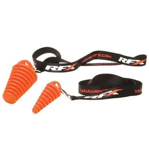 RFX 4 temps Race avec lanière - oranssi Universal Pakoputken tulppa Uusi Kokoelma