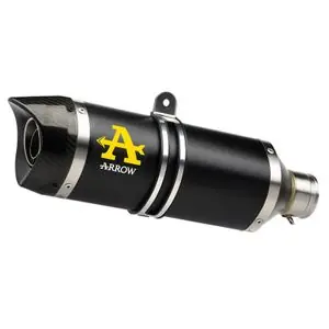 Nopea Toimitus Arrow Thunder Alu dark - hiilikuitupää Vaimentin - Musta