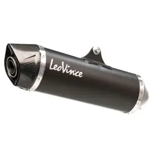 Uusi Malli Leo Vince Nero inox Vaimentin - MustaSUZUKI 1000 DL 1000 V-STROM ABS - 2014 - 2016