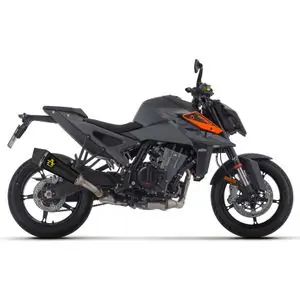 Suoraan Valmistajalta Arrow X-KONE inox dark hiilikuitupää Vaimentin - MustaKTM 990 990 DUKE - 2024 - 2025