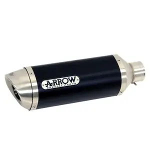 Superhinta Arrow Alu Dark thunder - teräksinen pää Vaimentin - Musta