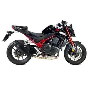 Ixrace Desert Black Hiilikuitupää Vaimentin - MustaHONDA 750 CB 750 HORNET - 2023 - 2024 Poisto