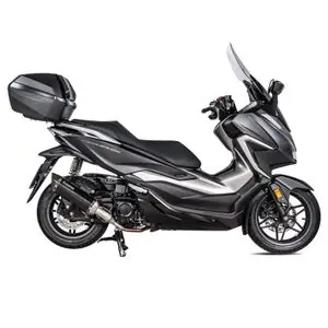 Suosittu Akrapovic mustan teräksen hiilikärki Vaimentin