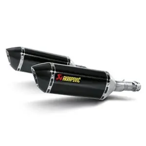 Sertifioitu Akrapovic Silencioso Ligne Slip - On Universal Vaimentin