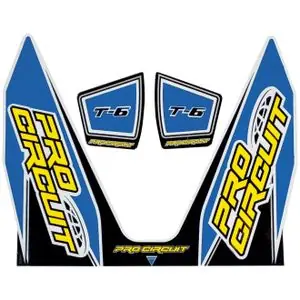 Ajankohtainen Pro Circuit T6 Universal Tarrat - Sininen