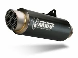 Bestseller Mivv GP Pro Steel Black/casquette inox Vaimentin