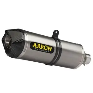 Löytö Arrow Race-tech titane embout carbone Vaimentin - Harmaa