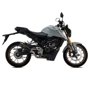 Älä Missaa Arrow X-kone nichrom Dark hiilikuitupää Koko Rivi - MustaHONDA 125 CB 125 R NEO SPORT CAFE ABS - 2021 - 2024