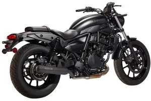 Miller Exhaust Musta Standard-pää VaimentinKAWASAKI 450 ELIMINATOR 500 - 2025 Suosittu