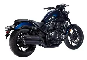 Miller Exhaust Musta Standard-pää VaimentinHONDA 1100 CMX 1100 REBEL - 2025 Bestseller