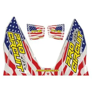 Suoraan Valmistajalta Pro Circuit TI6 STARSANDSTRIPES Universal Tarrat