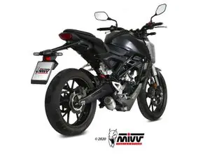 Mivv MK3 - inox Koko RiviHONDA 125 CB 125 R NEO SPORT CAFE ABS - 2018 - 2020 Tarjoushinta