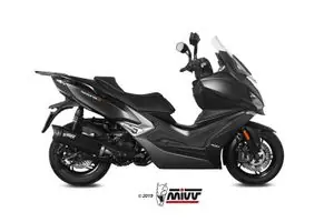 Kausialennus Mivv Mover inox musta/kypärä ABS musta VaimentinKYMCO 400 X CITING 400I ABS E4 - 2016 - 2020