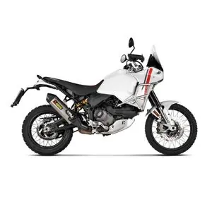 Viimeinen Mahdollisuus Akrapovic Titanium carbon tip Vaimentin - Harmaa