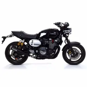 Alkuperäinen Arrow Nichrom Noir Pro-racing teräspää Vaimentin - Musta