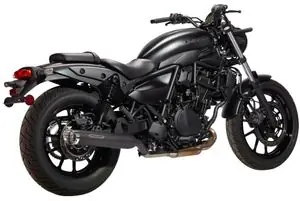Alkuperäinen Miller Exhaust Noir Embout SlashCut Poli VaimentinKAWASAKI 450 ELIMINATOR 500 - 2025