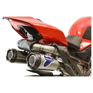 Merkkituote Termignoni RACING TITAANI MUSTA PANIGALE V4 WSBK REPLIKA + UpMap Koko Rivi - Harmaa