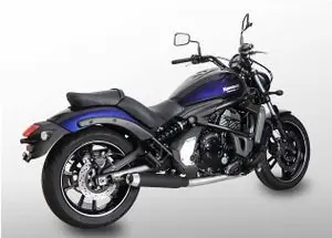 Miller Exhaust Noir Embout SlashCut Poli Koko Rivi Poisto