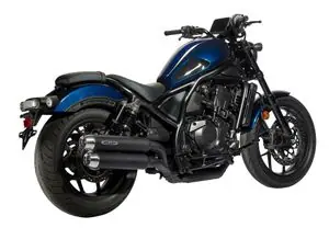Miller Exhaust Noir Embout Conique Poli VaimentinHONDA 1100 CMX 1100 REBEL - 2025 Viikonlopputarjous