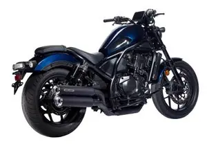 Miller Exhaust Noir Embout Standard Poli VaimentinHONDA 1100 CMX 1100 REBEL - 2025 Osta Nyt